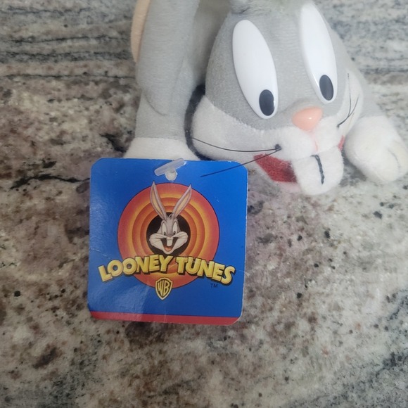 1997 Bugs Bunny Beanie Plush - Has Tags - 8 Inch - Picture 2 of 7